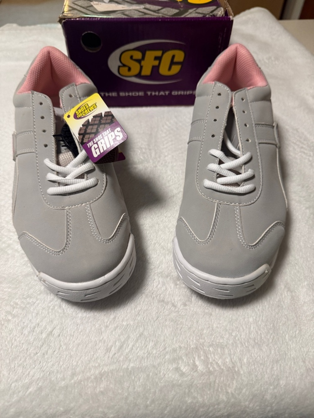 SFC Gray & Pink Women's Sneakers